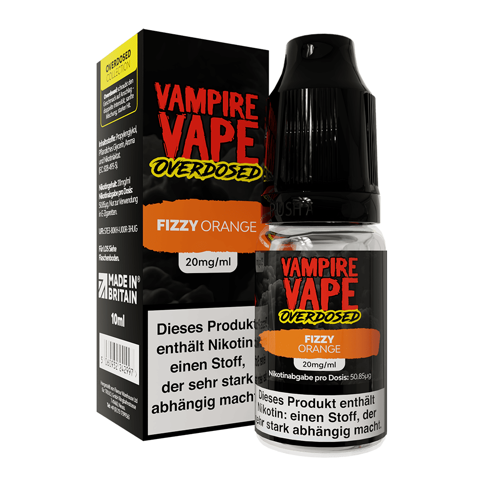 Vampire Vape Nikotinsalz Fizzy Orange 20mg 10ml