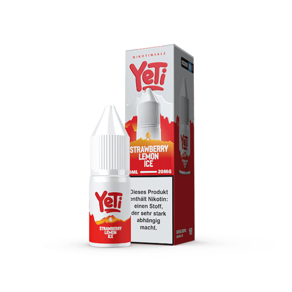 Liquid Strawberry Lemon Ice - Yeti Summit Nikotinsalz 20mg