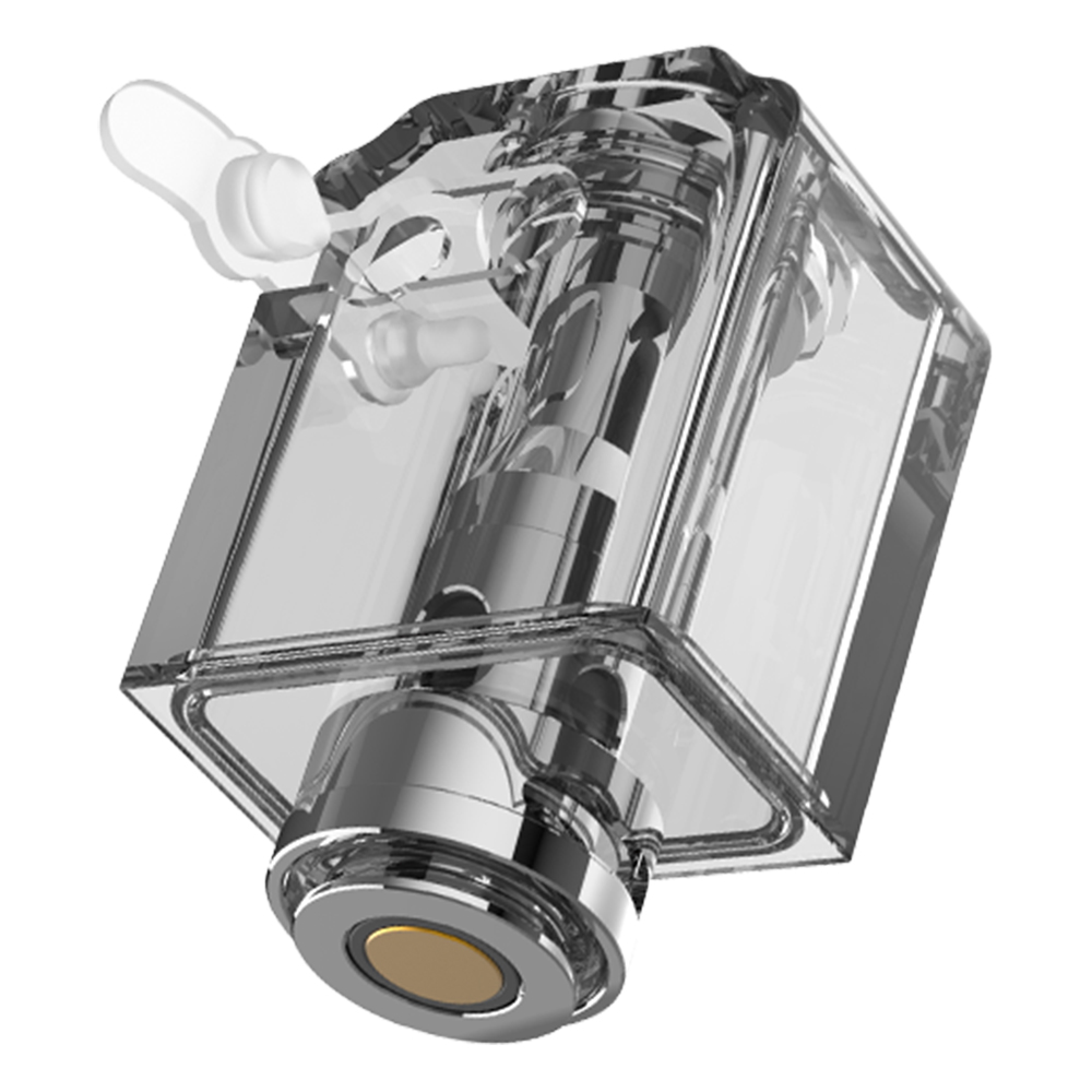 Vandyvape P AIO Vessel RBA + POD Kit Frosted Grey