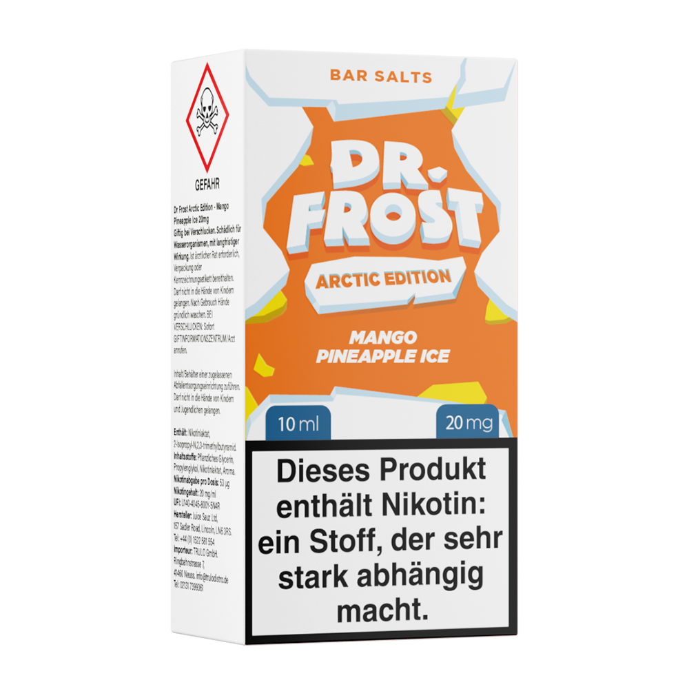 Liquid Mango Pineapple Ice - Dr. Frost Nikotinsalz 20mg