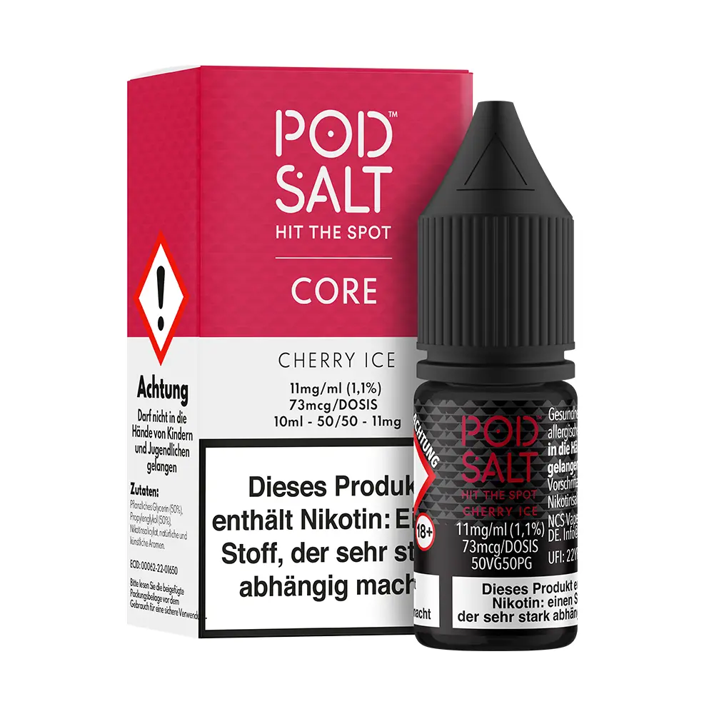 Liquid Cherry Ice - Pod Salt Core Nikotinsalz