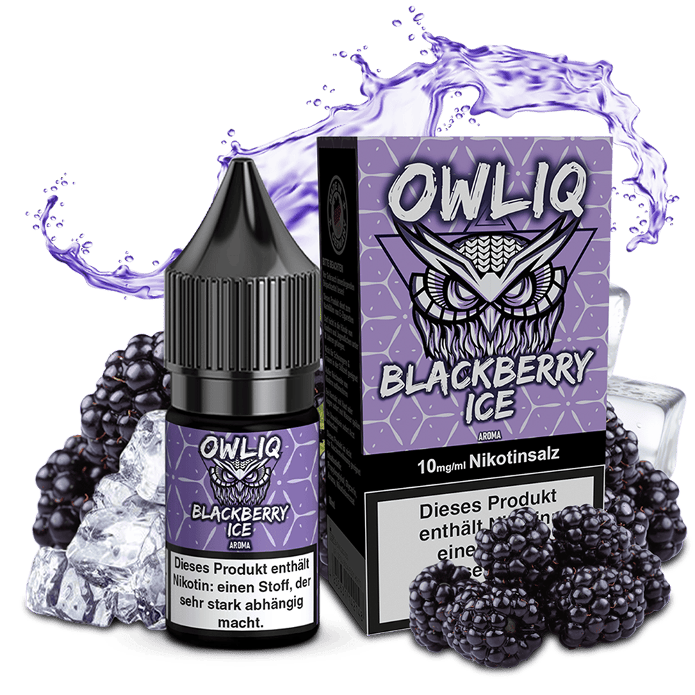 Liquid Blackberry Ice - OWLIQ Nikotinsalz