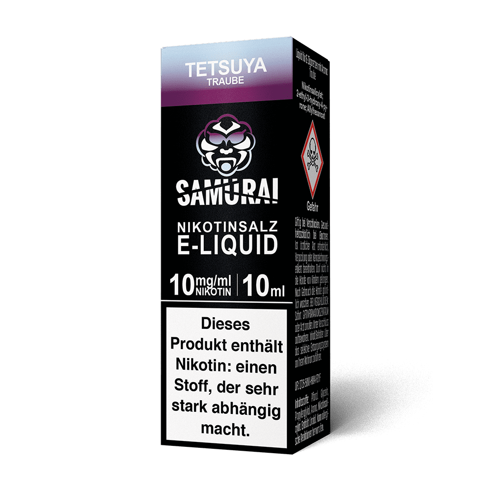 Liquid Tetsuya Traube - Samurai Nikotinsalz 10mg