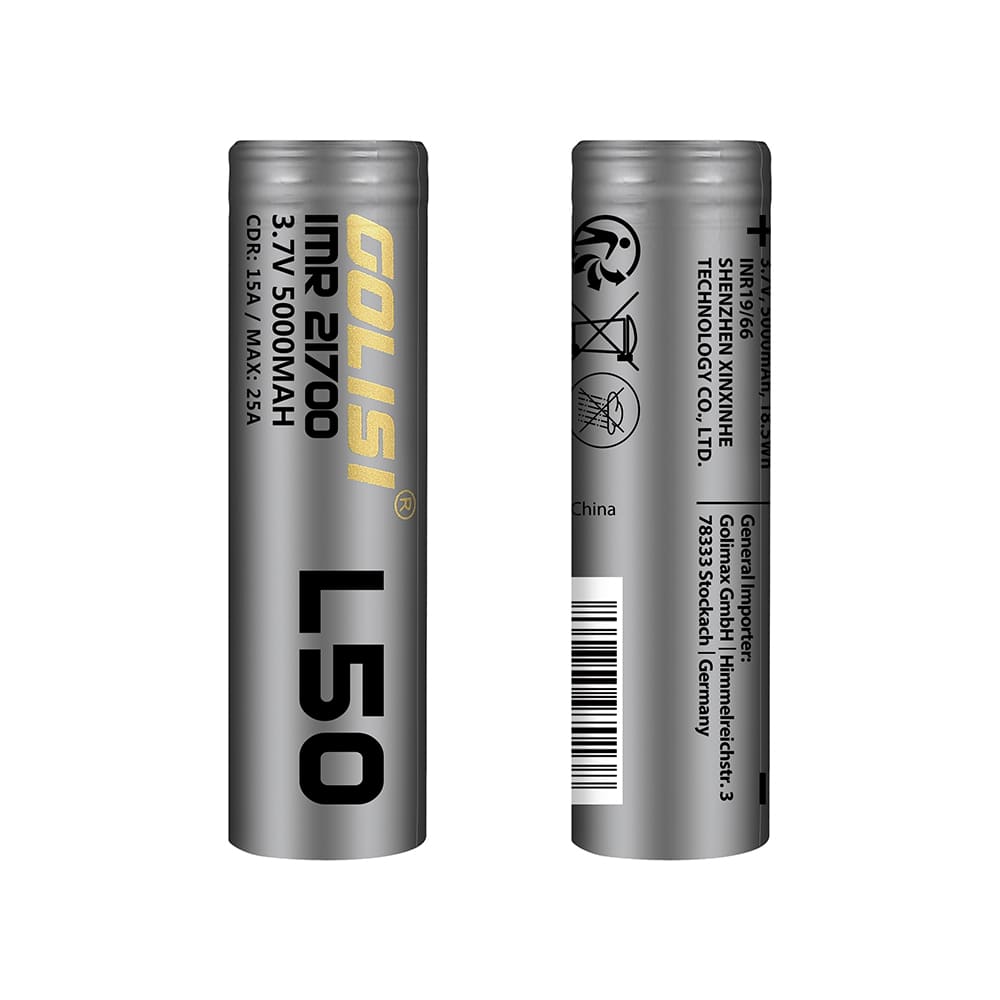Golisi L50 Akku 21700 5000mAh/15A