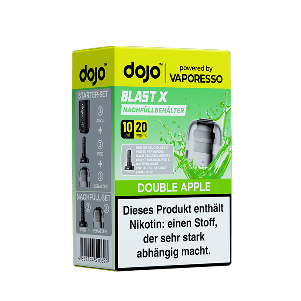 Vaporesso dojo Blast X Einweg Pod - Double Apple - 20mg