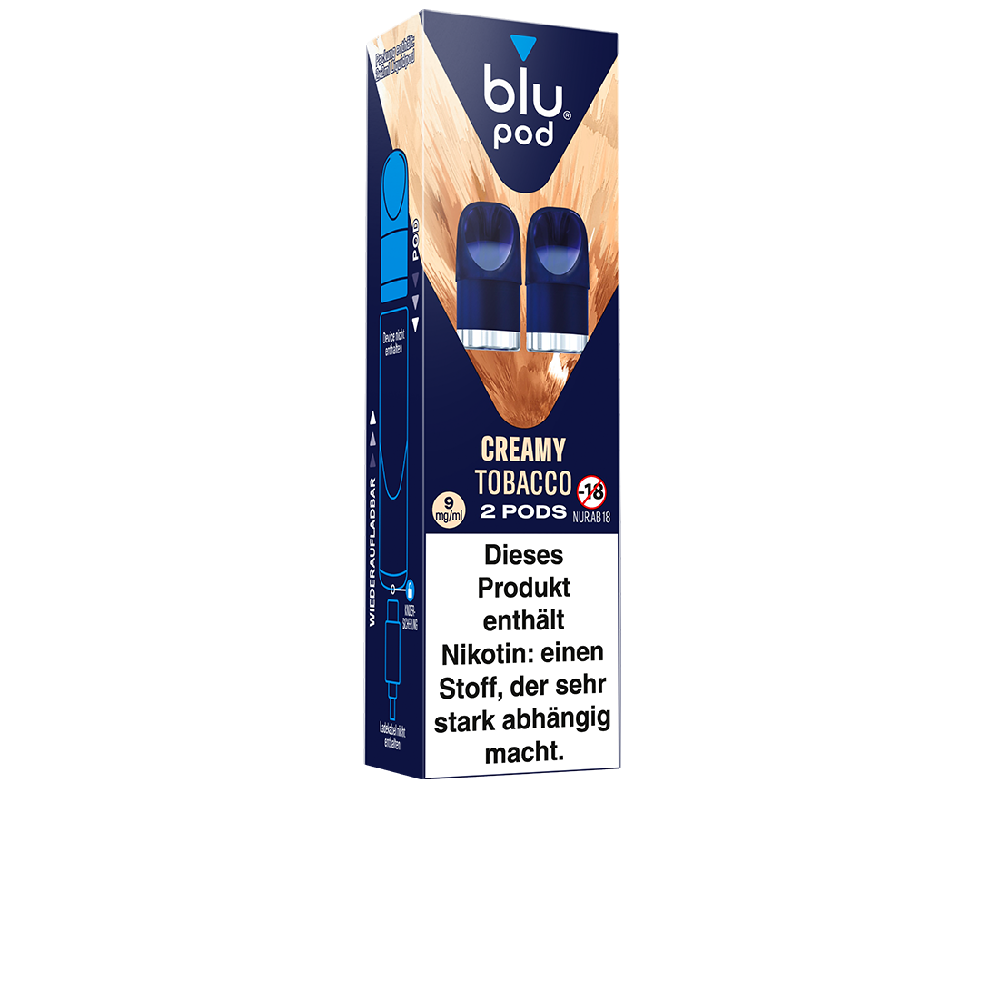blu Pod CREAMY TOBACCO 9mg/ml