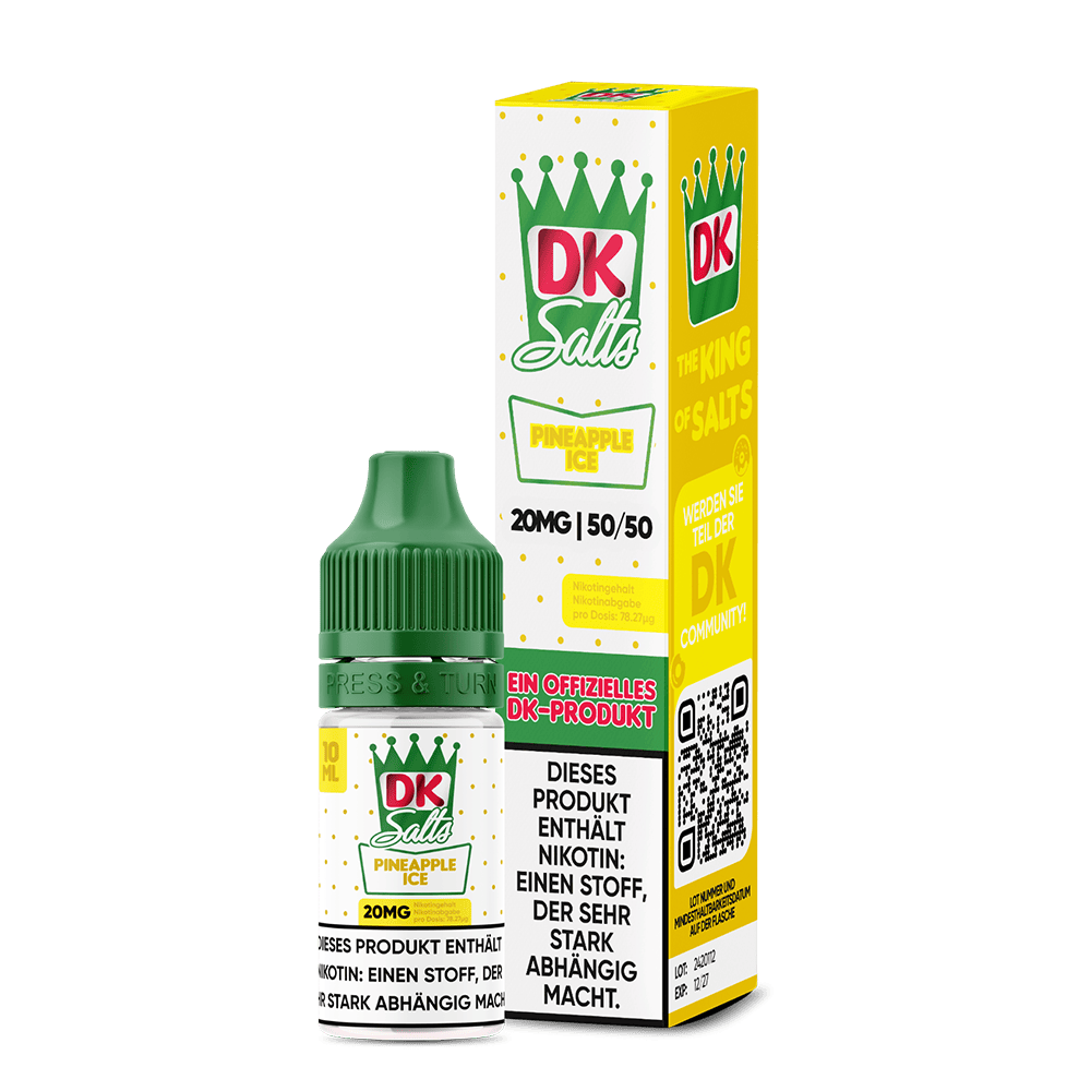 DK Salts Nikotinsalz Pineapple Ice 20mg 10ml