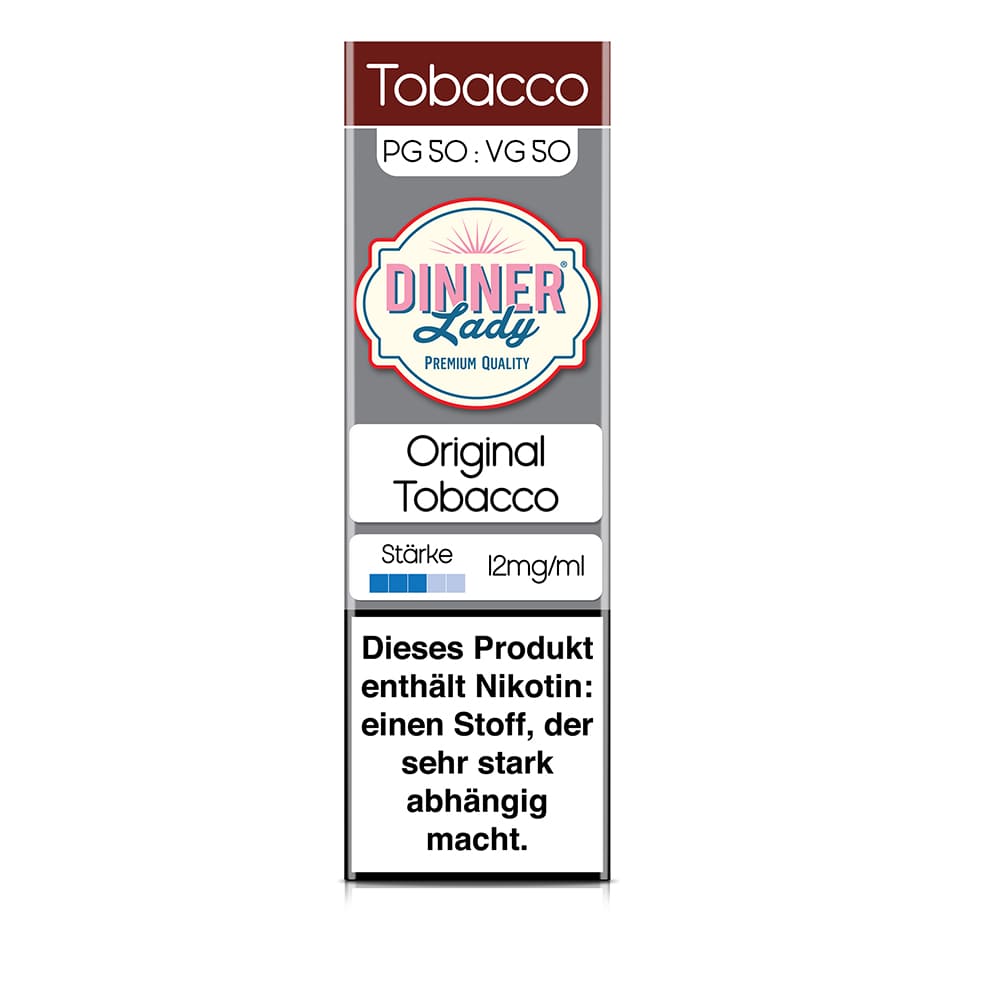 Liquid Original Tobacco - Dinner Lady 12mg