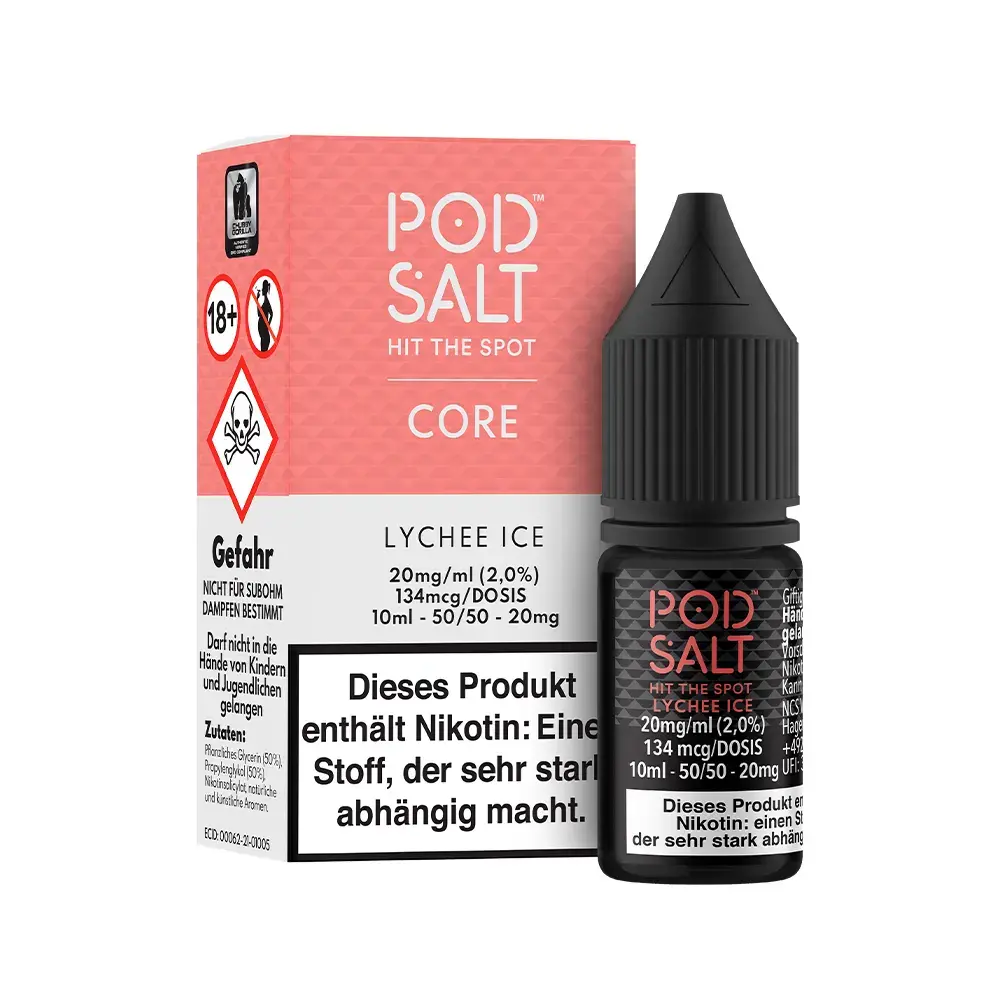 Liquid Lychee Ice - Pod Salt Core Nikotinsalz 20mg