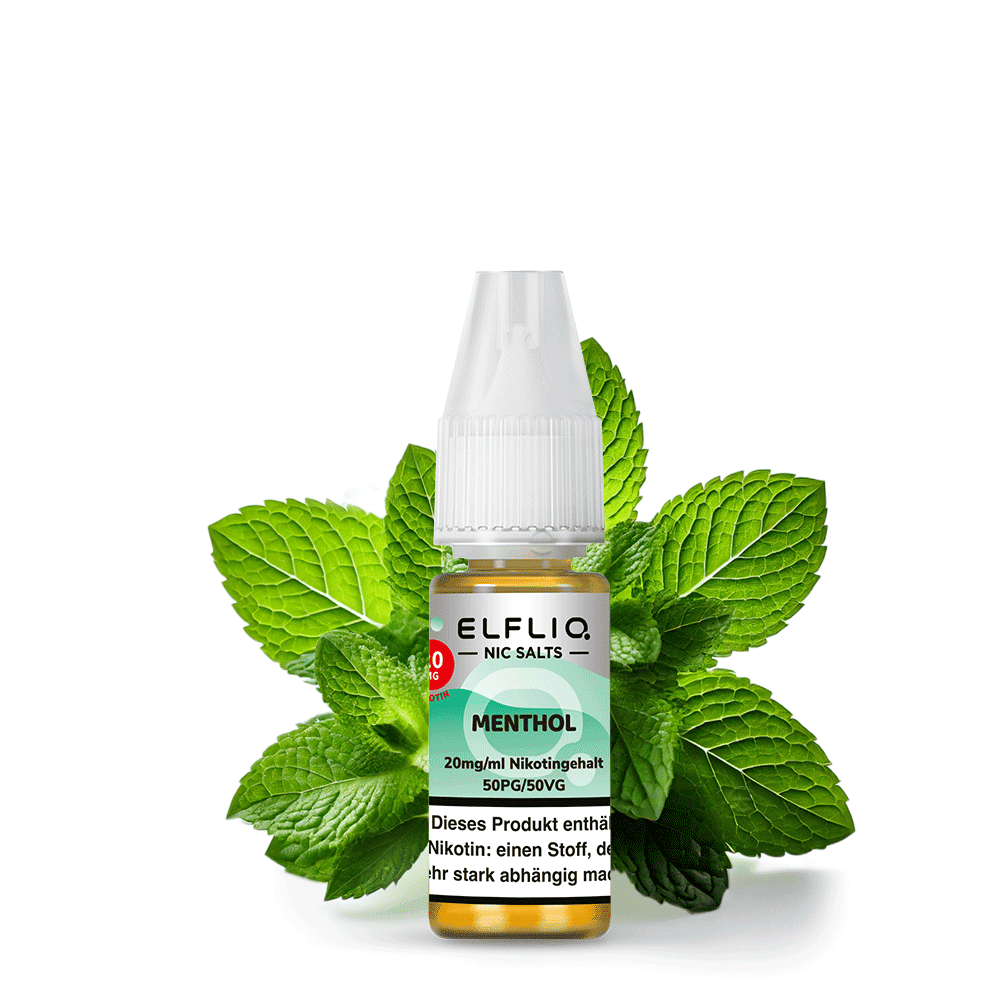 Elfliq by Elfbar Nikotinsalz - Menthol - Liquid 20mg 10ml  C