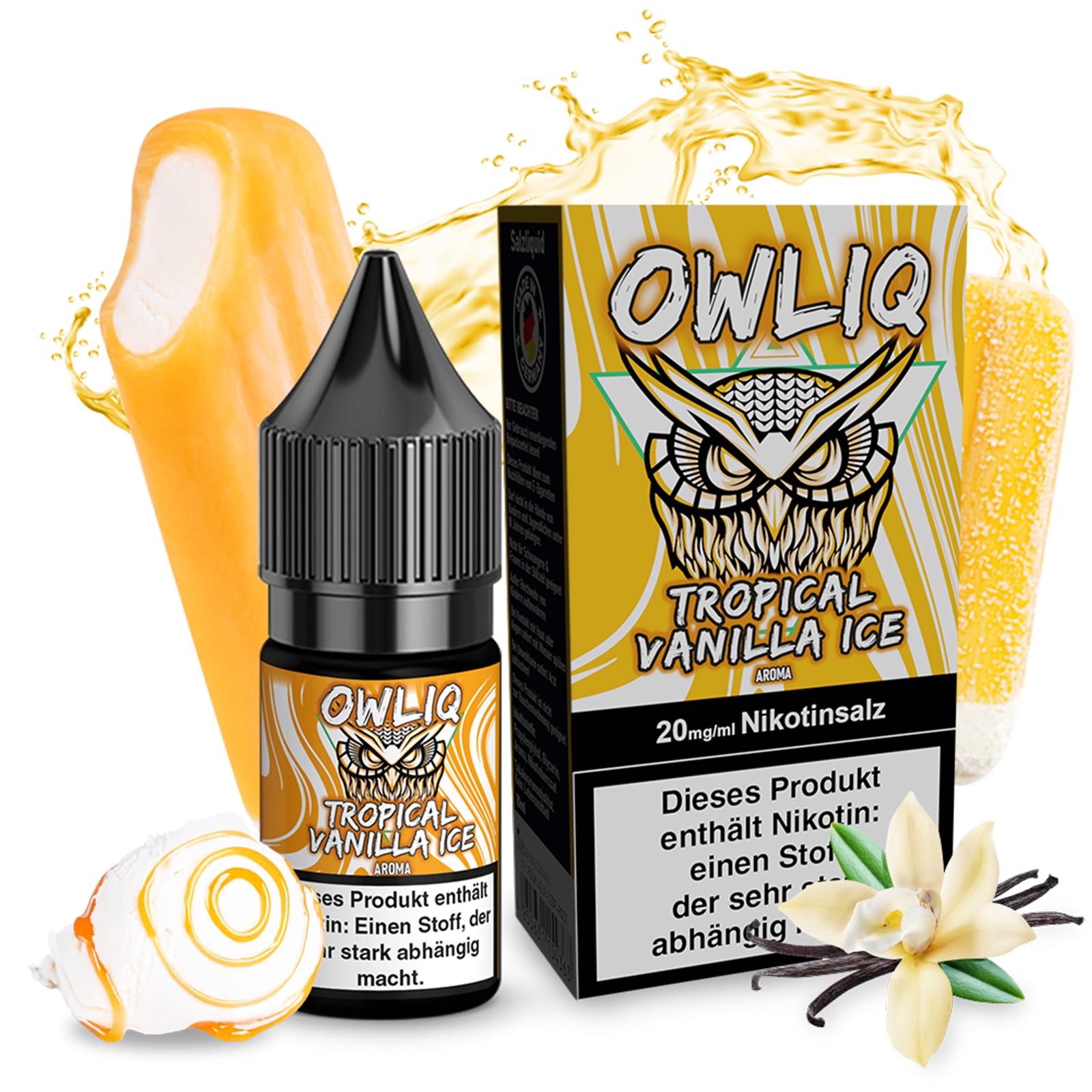 OWLIQ Nikotinsalz Tropical Vanilla Ice 20mg