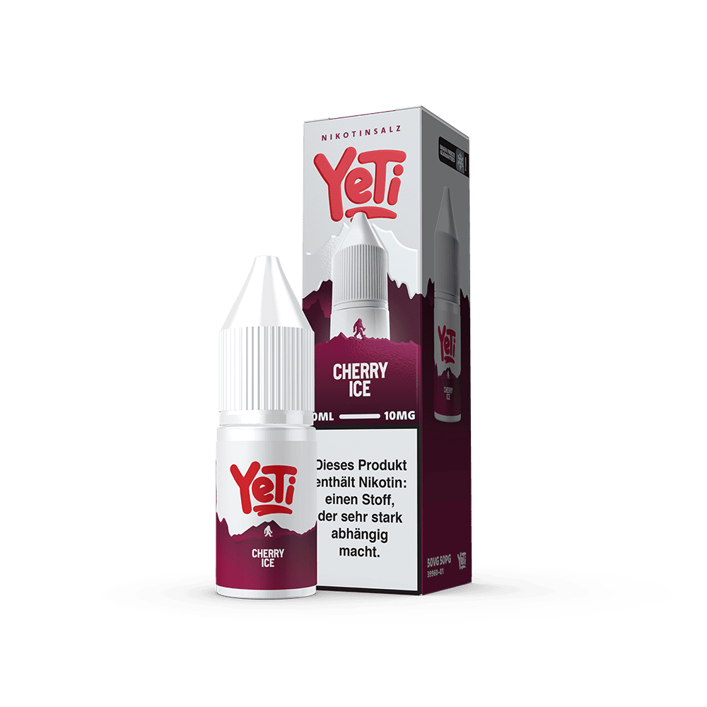 Yeti Summit Nikotinsalz - Cherry Ice - Overdosed 10ml Liquid 10mg  D