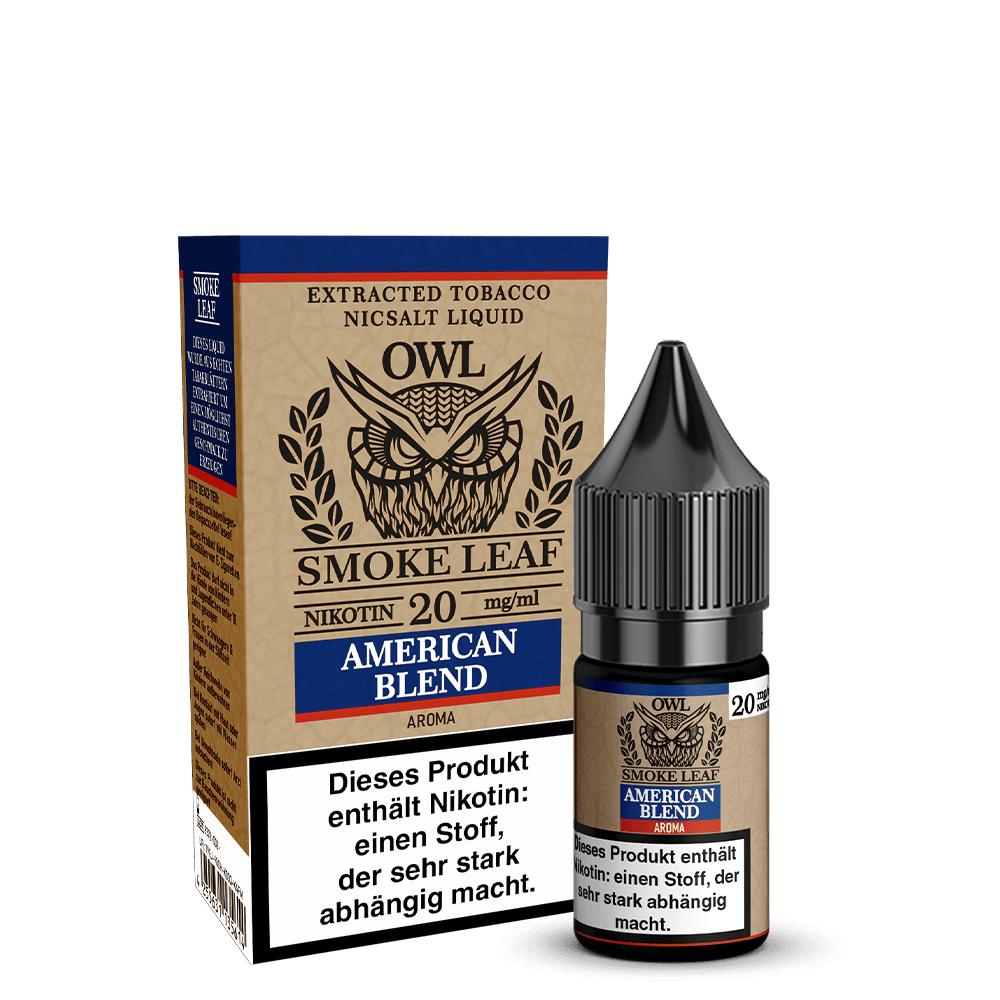 OWL Smoke Leaf Nikotinsalz - American Blend Tobacco - 20mg