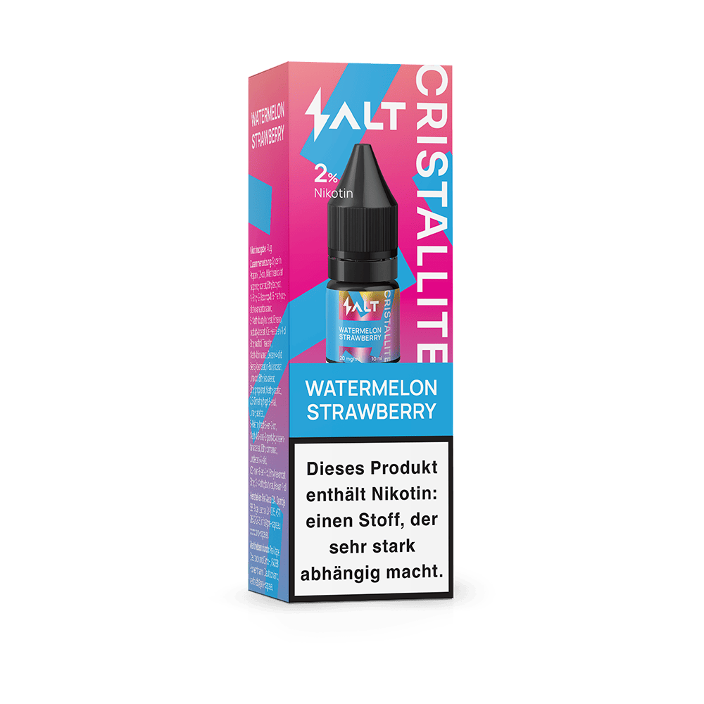 SALT Cristallite Nikotinsalz Watermelon Strawberry 10ml 20mg