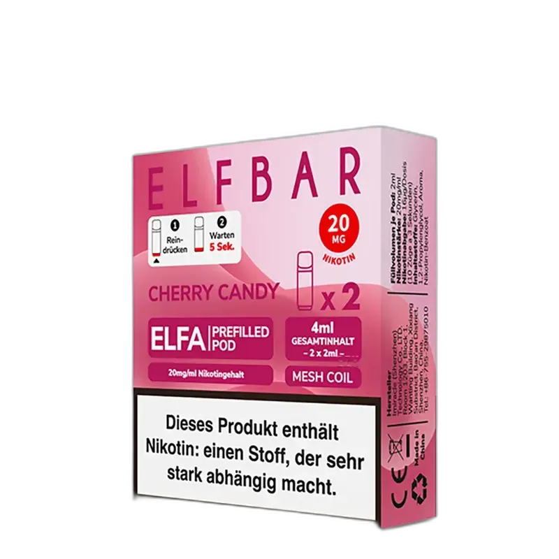 Elfbar - Elfa Pods Cherry Nikotinsalz 20mg
