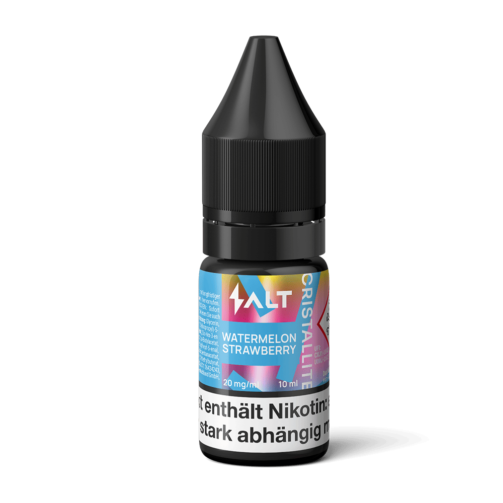 SALT Cristallite Nikotinsalz - Watermelon Strawberry - 10ml Liquid 20mg  C