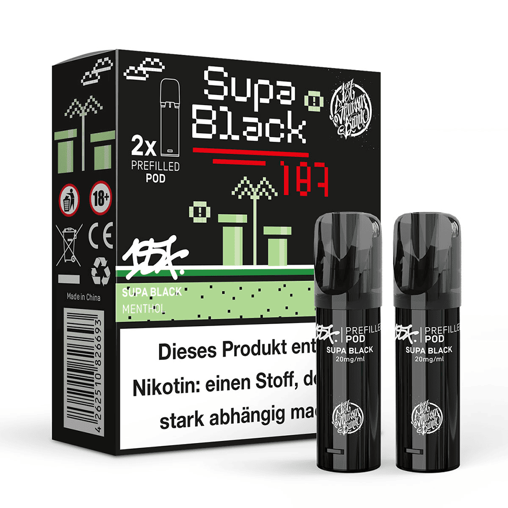 187 Strassenbande Pod Supa Black 20mg Nikotinsalz 2ml