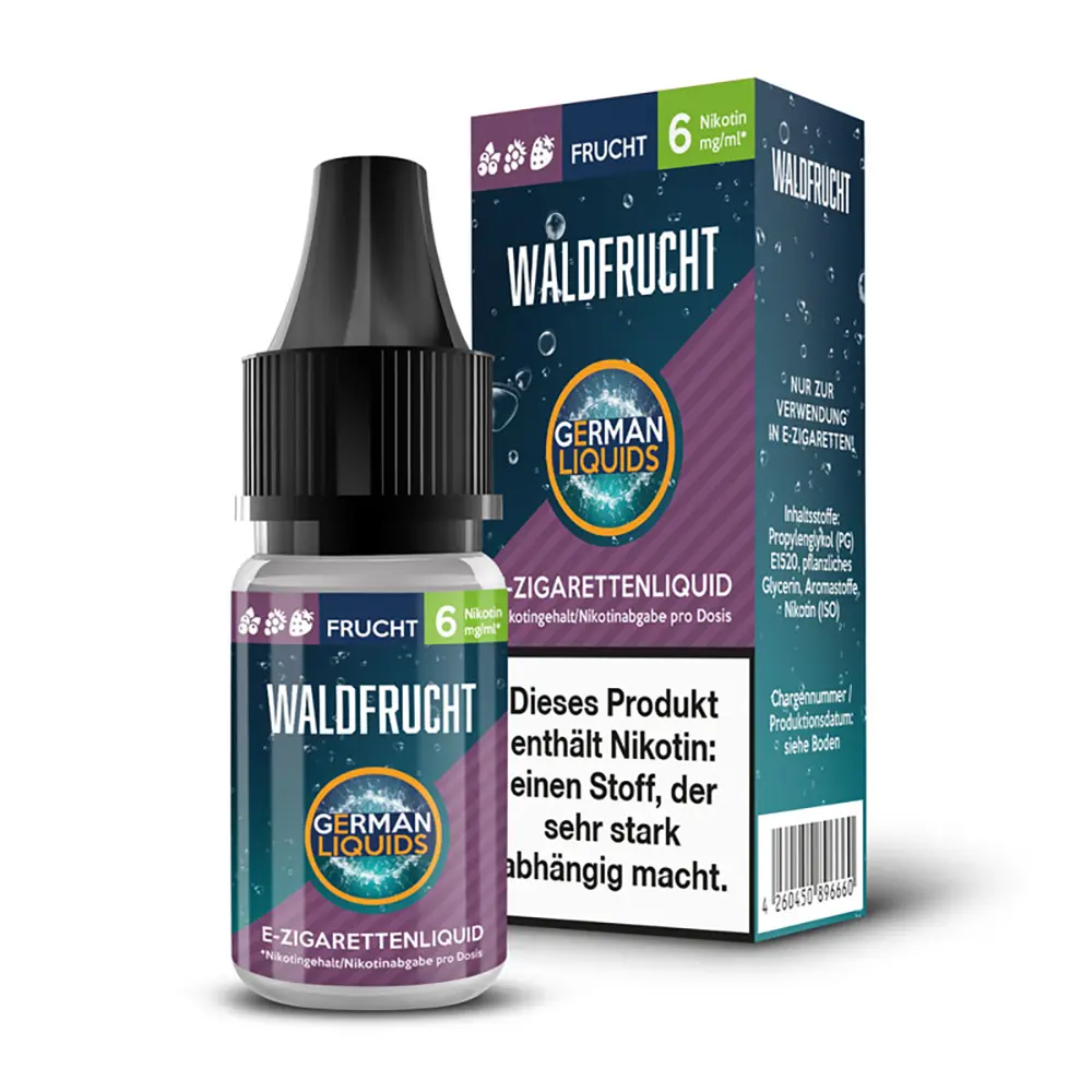 Liquid Waldfrucht 6mg - German Liquids