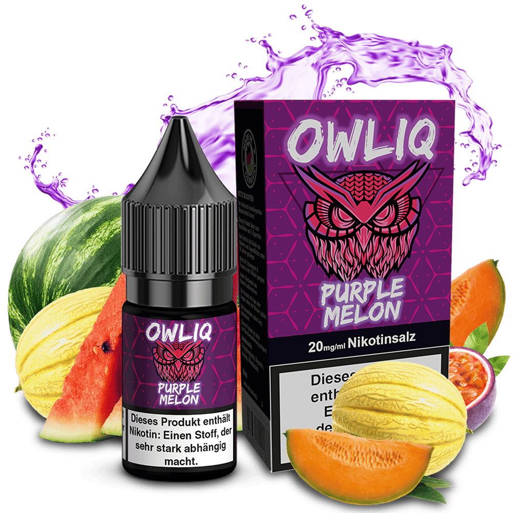 Liquid Purple Melon - OWLIQ Nikotinsalz