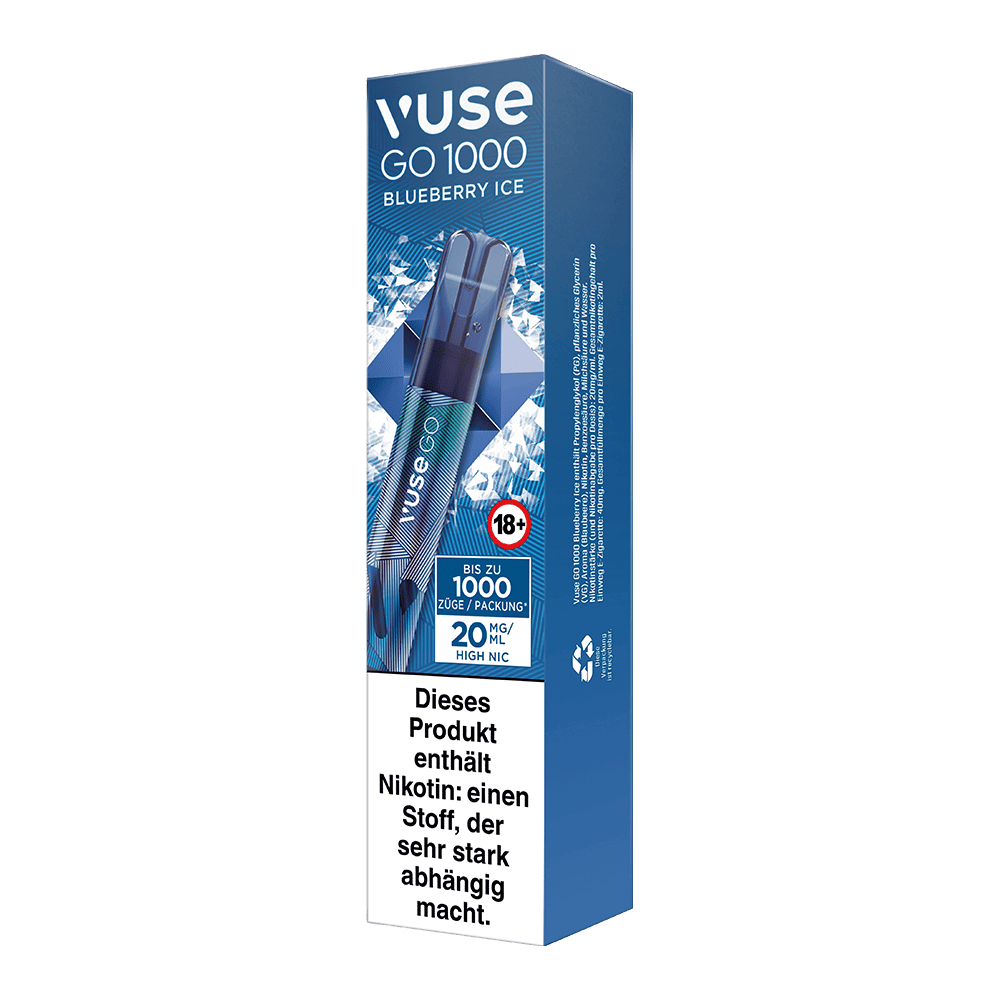 Vuse GO 1000 Blueberry Ice 20mg