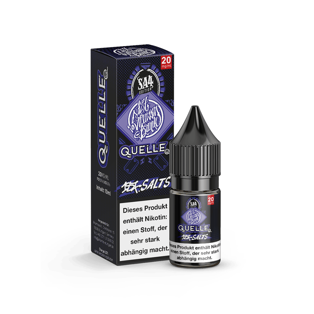 187 Strassenbande Nikotinsalz - Quelle SA4 Edition - 10ml Liquid 20mg  C