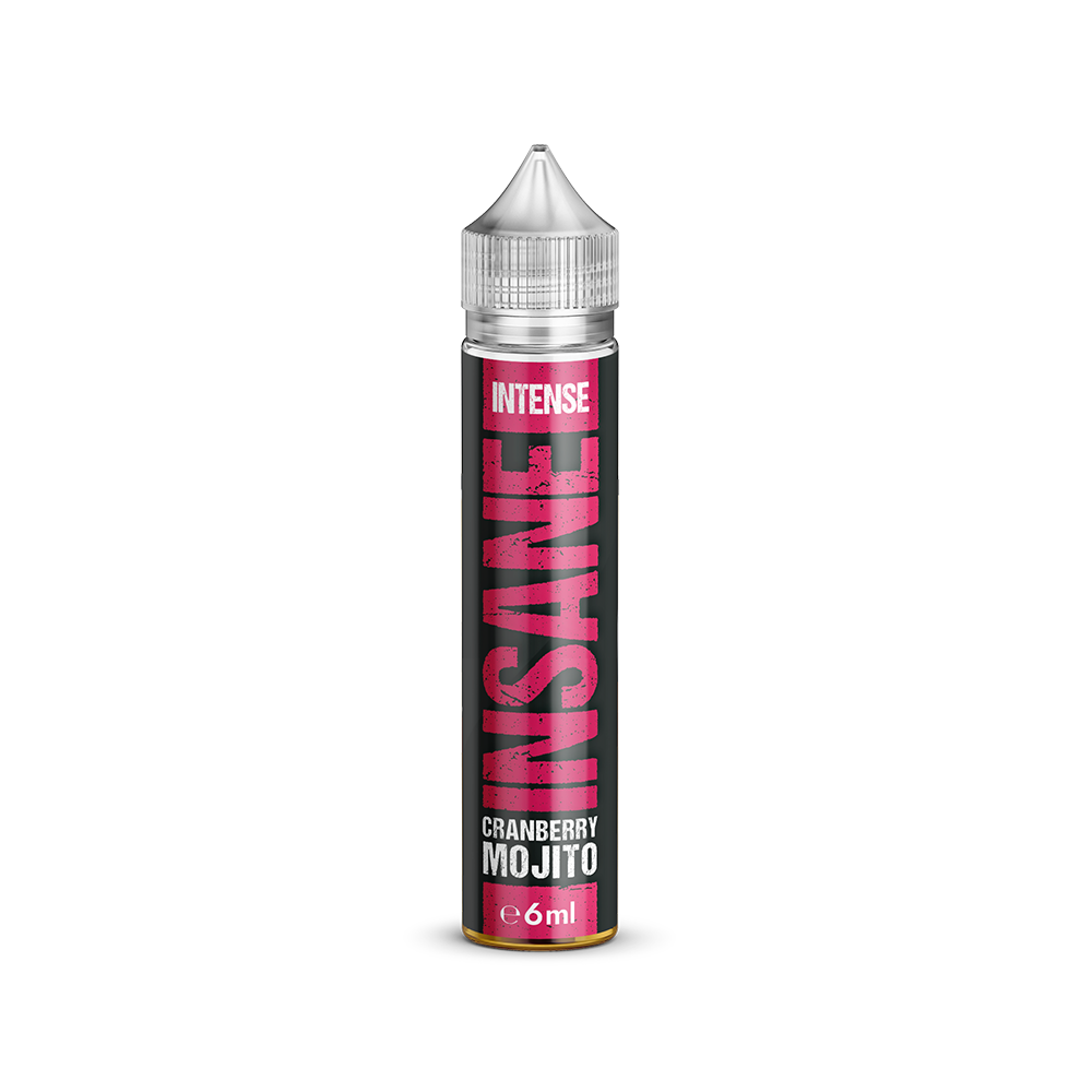 Insane Longfill - Cranberry Mojito - 10ml Aroma in 75ml Flasche  C