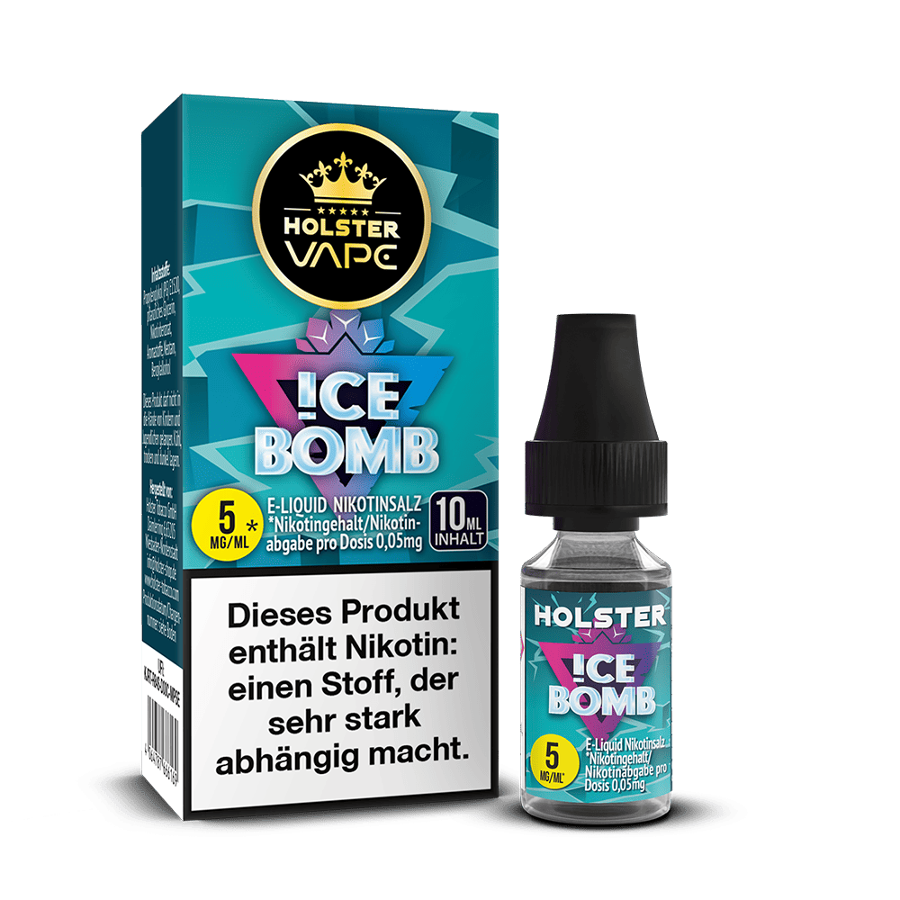 Holster Nikotinsalz - Ice Bomb - Liquid 5mg