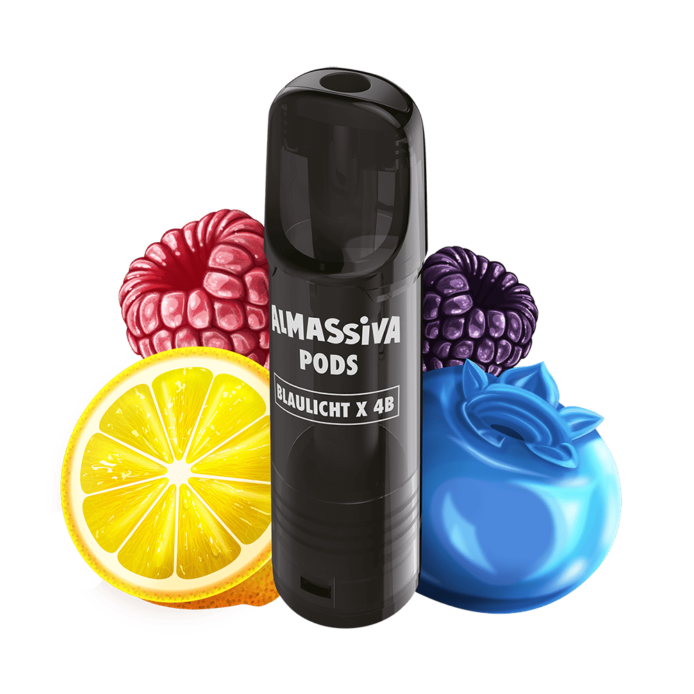 Almassiva Einweg Pod Blaulicht X 4B 17mg