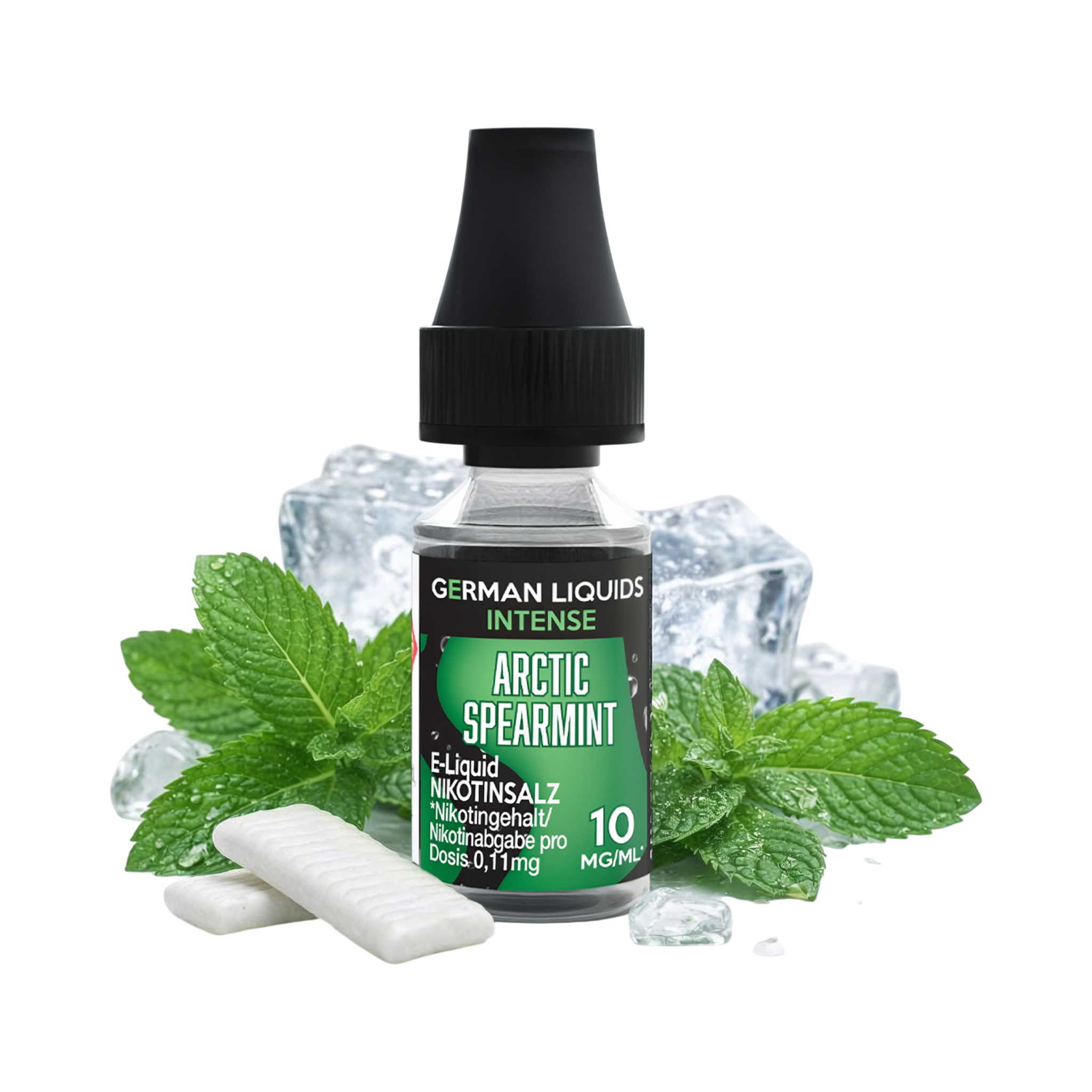 German Liquids Intense - Arctic Spearmint - Nikotinsalz Liquid