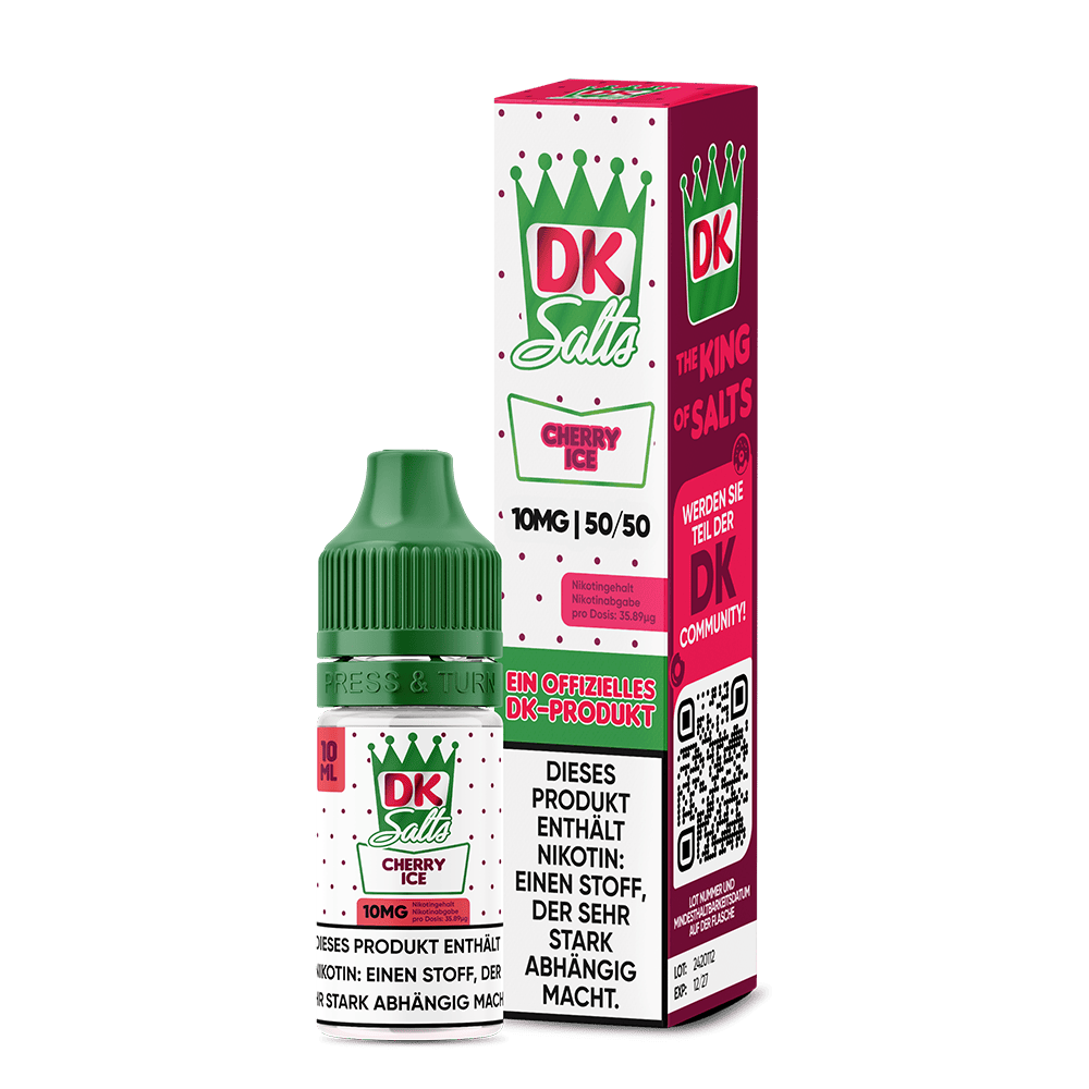 DK Salts Nikotinsalz Cherry Ice 10mg 10ml