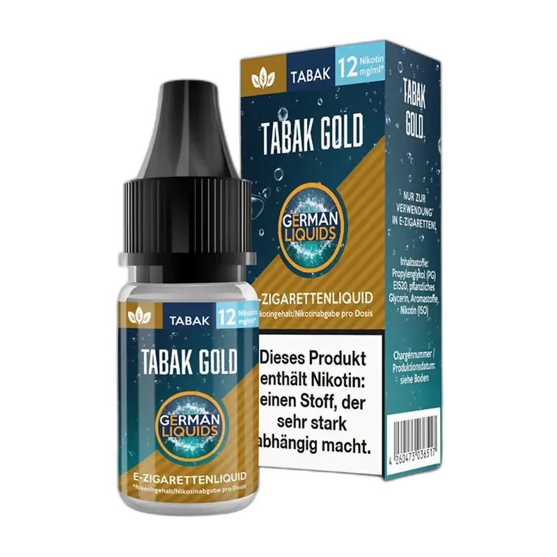 German Liquids Tabak Gold 12mg