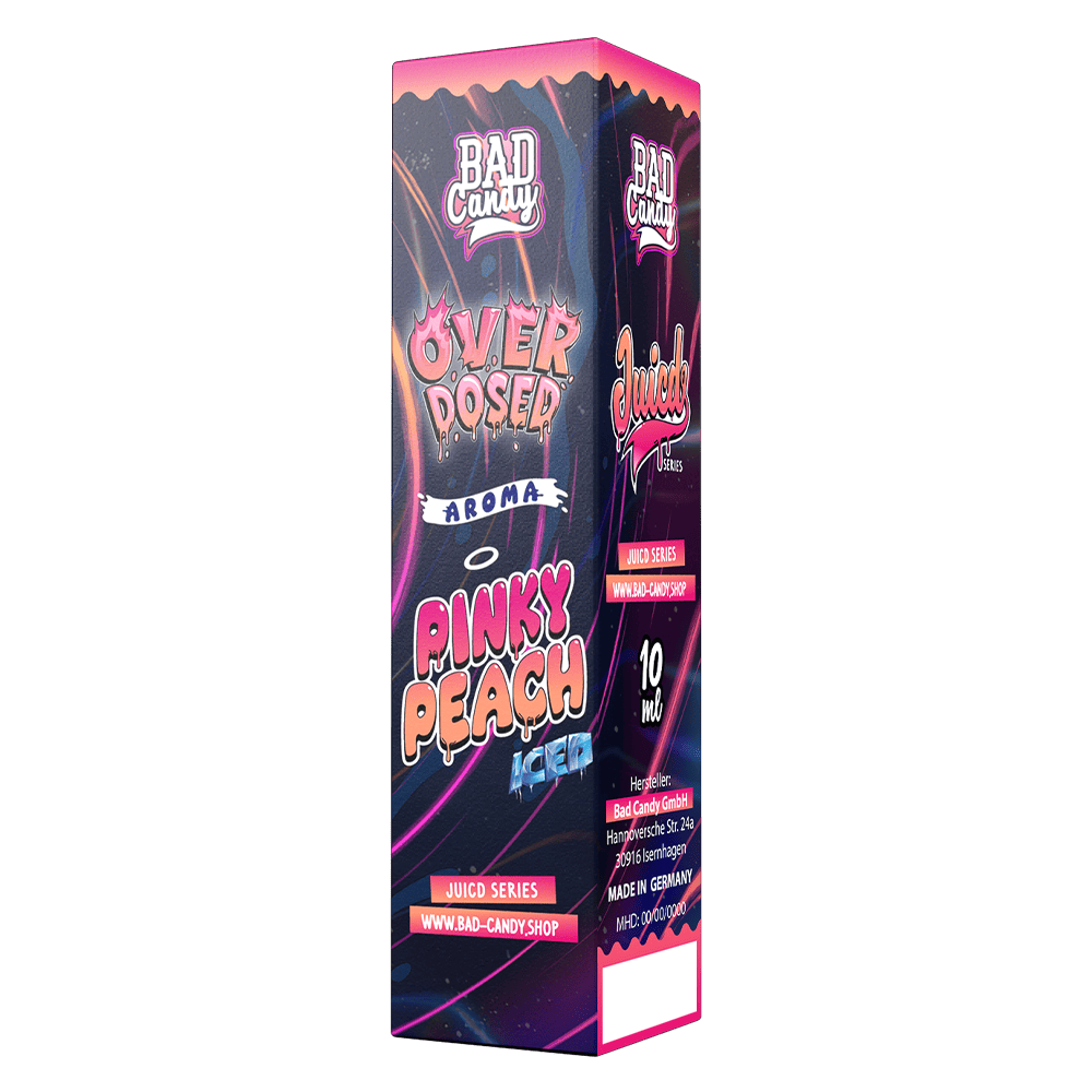 Aroma Pinky Peach Iced - Bad Candy Juicd