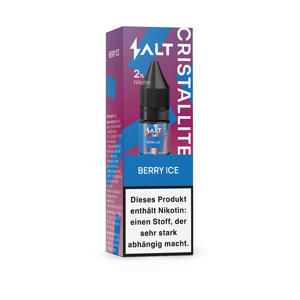 SALT Cristallite Nikotinsalz - Berry Ice - 10ml Liquid 20mg  C