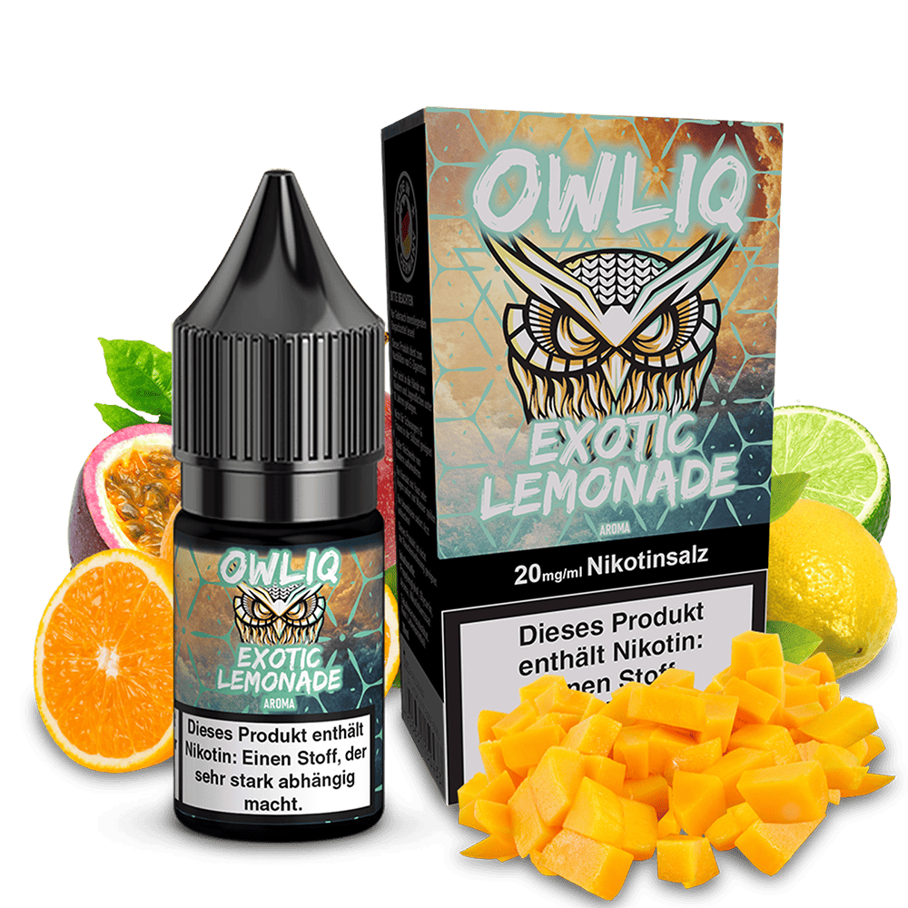 OWLIQ Nikotinsalz - Exotic Lemonade - 10ml Liquid 20mg  C