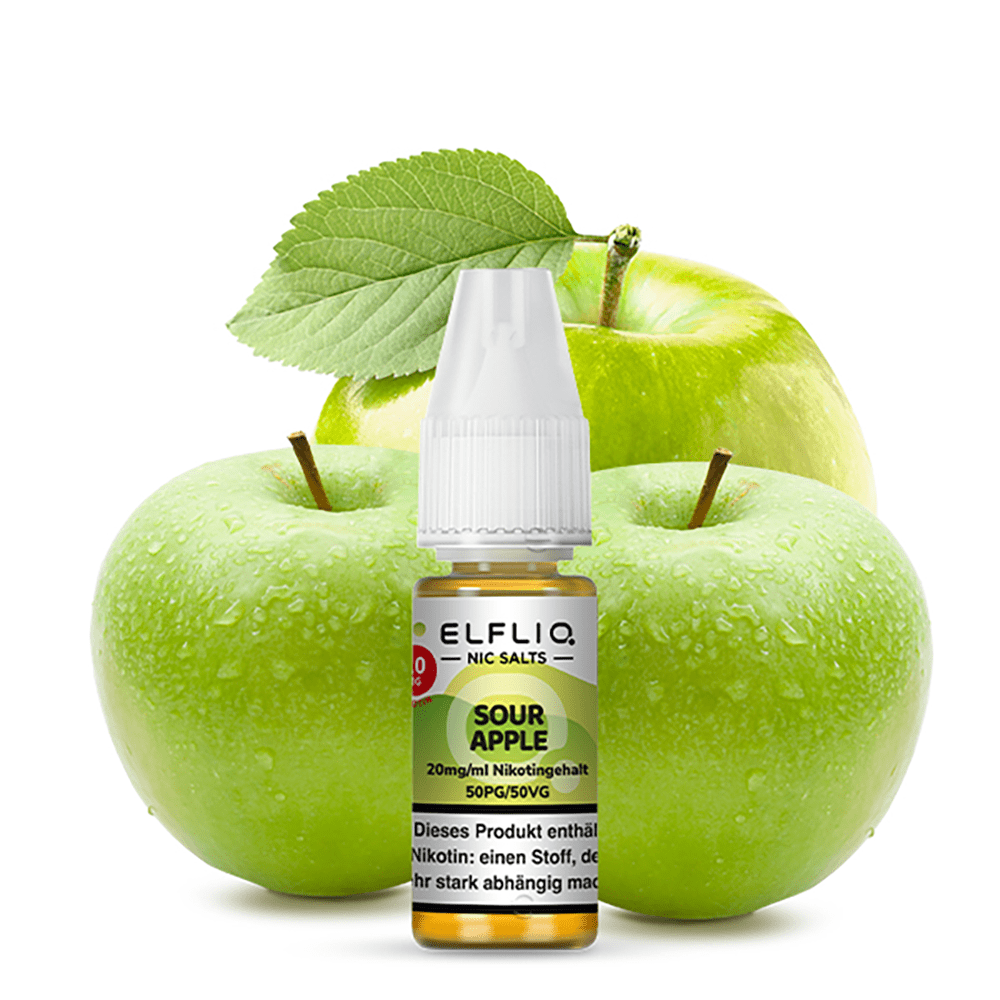 Liquid Sour Apple - Elfliq Nikotinsalz