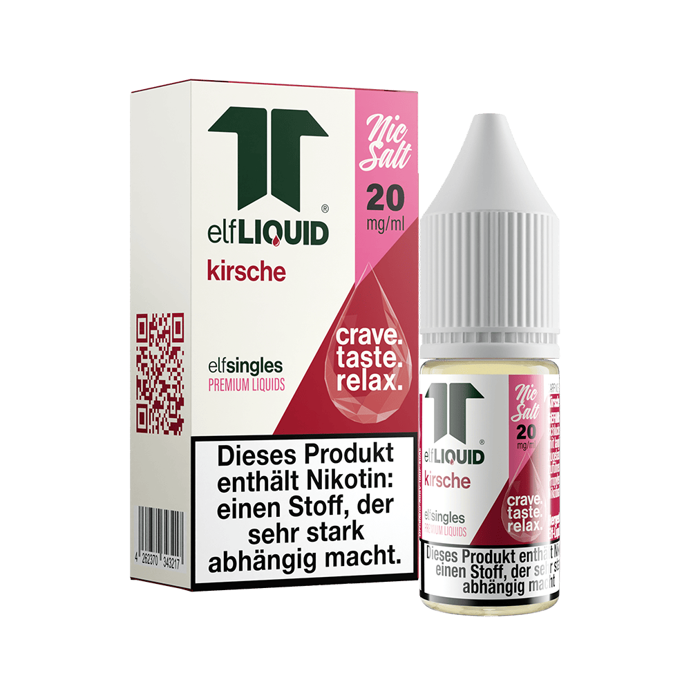 Elf-Liquid - Kirsche - Nikotinsalz Liquid 20mg