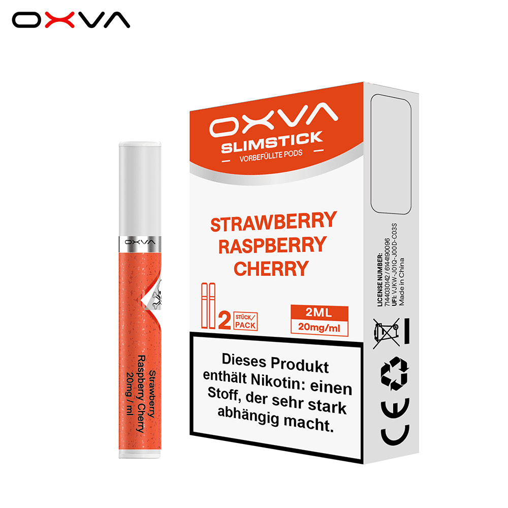 Oxva Slimstick Strawberry Raspberry Cherry