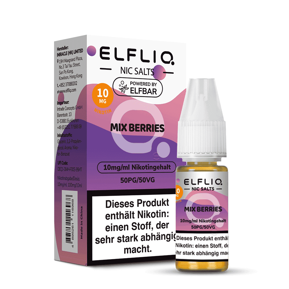 Liquid Mix Berries - Elfliq Nikotinsalz 10mg