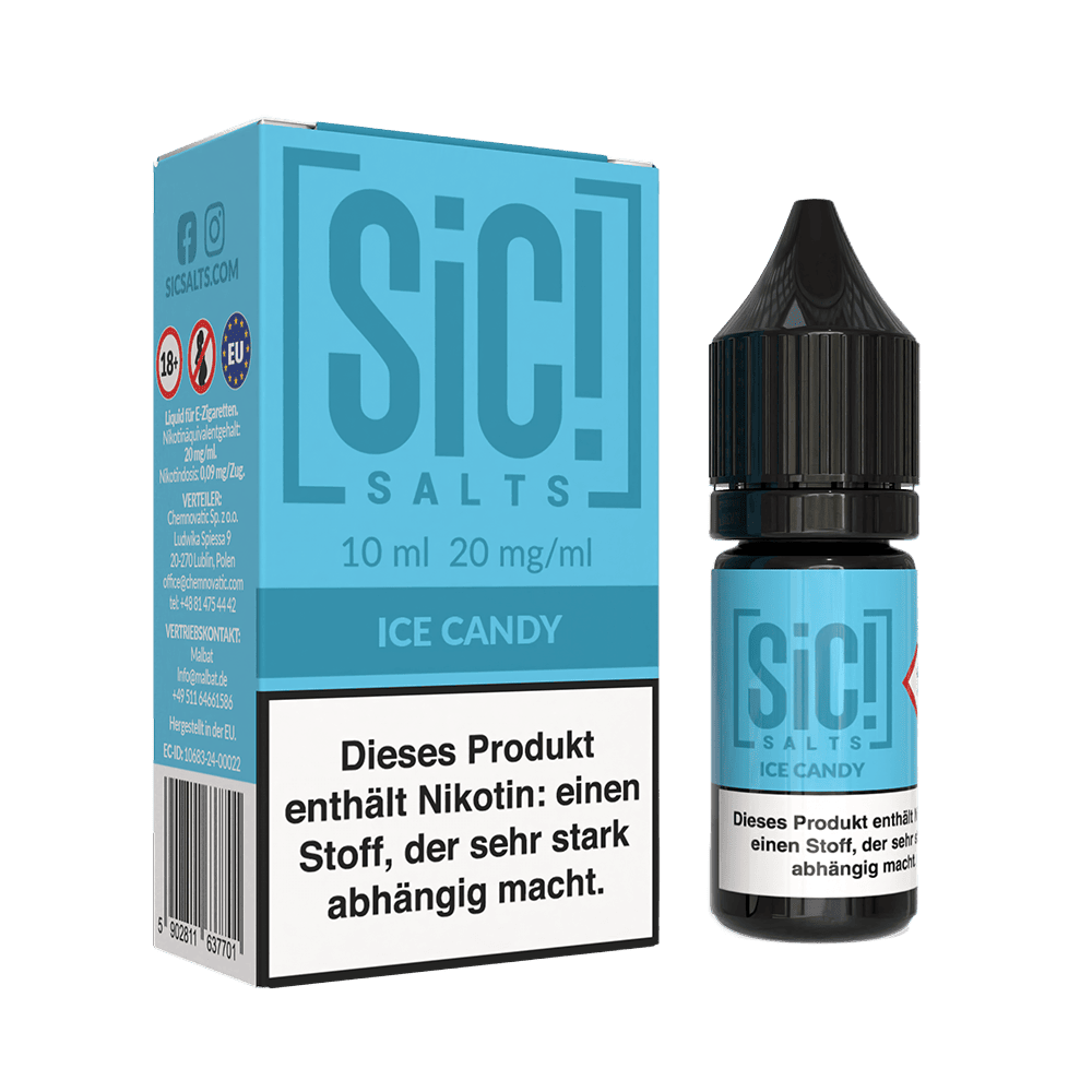 SIC Nikotinsalz Liquid - Ice Candy - 20mg