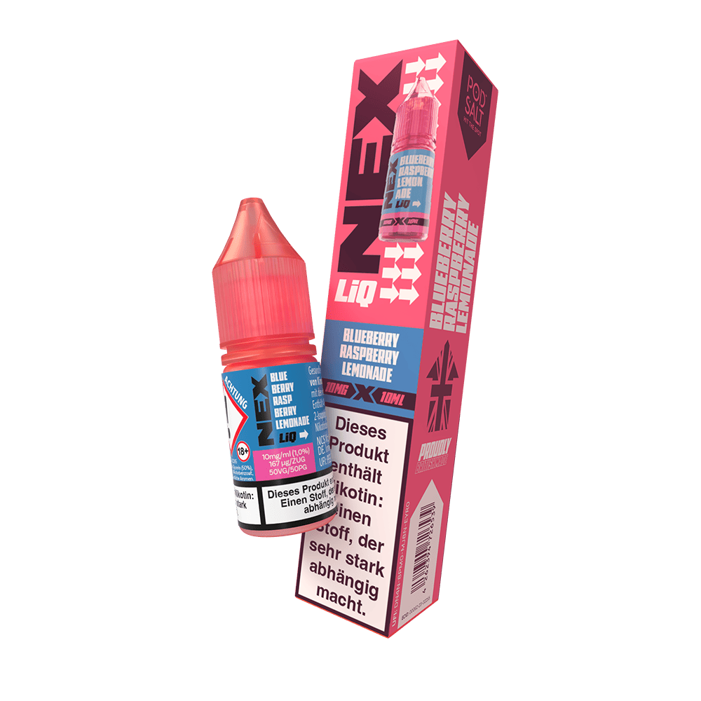 Liquid Blueberry Raspberry Lemonade - Nex Liq Nikotinsalz 10mg