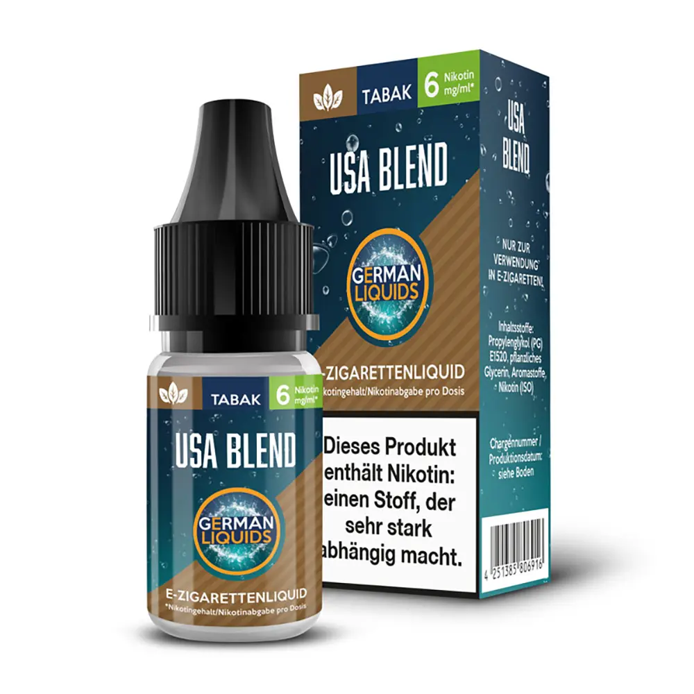Liquid USA Blend 6mg - German Liquids