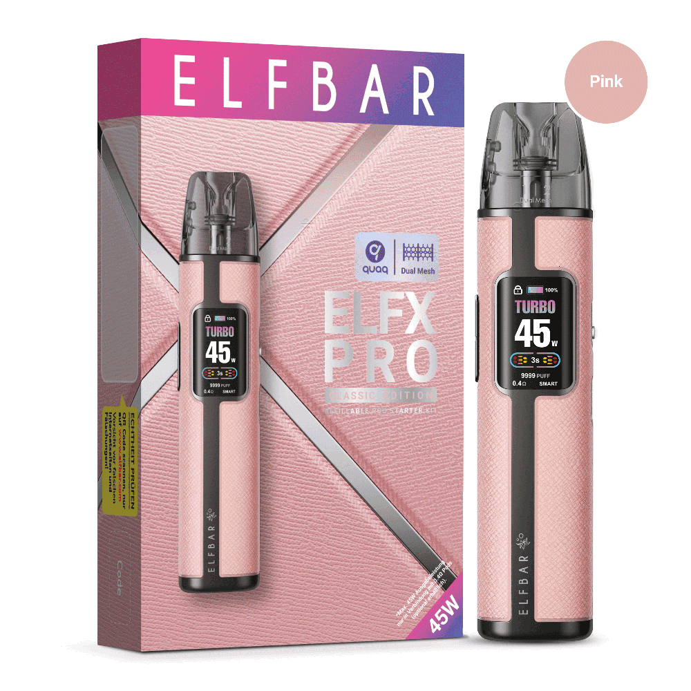 Elfbar ELFX Pro Kit Pink