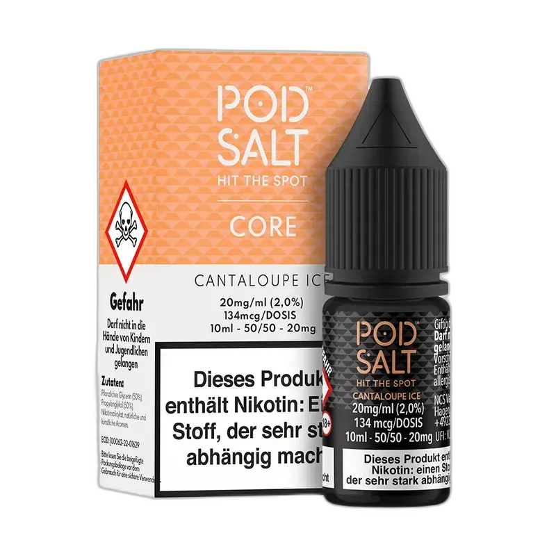 Liquid Cantaloupe Ice - Pod Salt Core Nikotinsalz 20mg