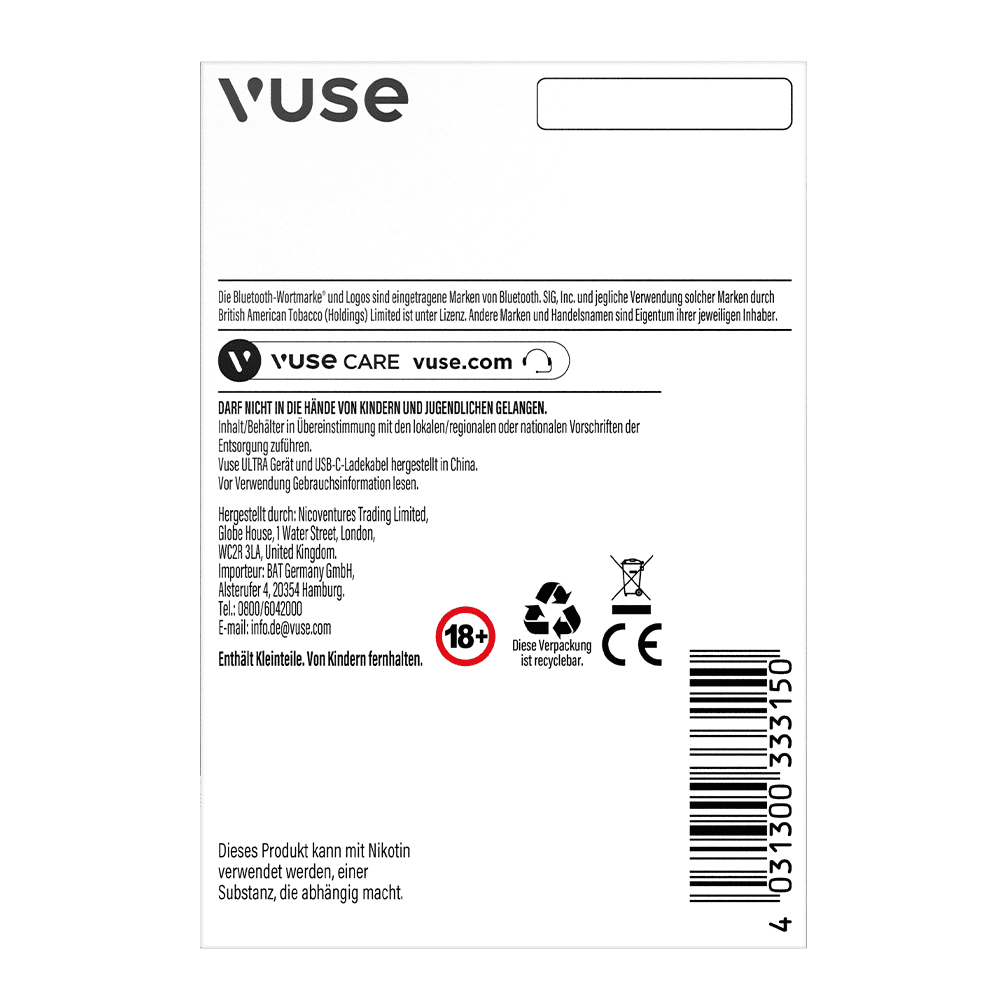 Vuse Ultra Seriennummer Vuse Vuse Ultra Device Kit black Vuse Ultra Device Vuse Ultra Seriennummer Vuse Vuse Ultra Device Kit black Vuse Ultra Device