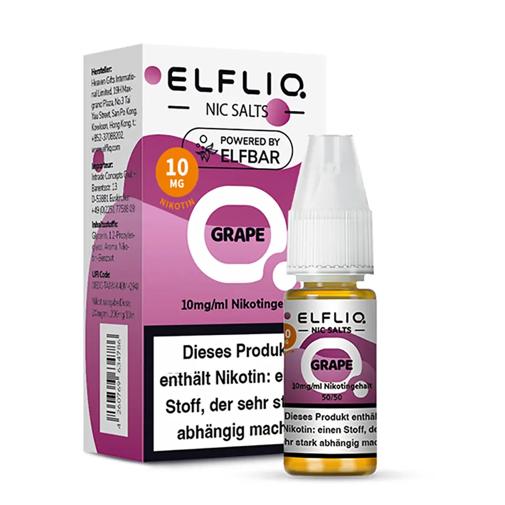 Liquid Grape - Elfliq Nikotinsalz 10mg