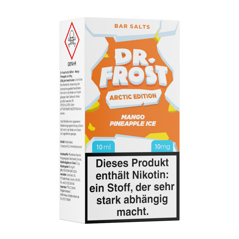 Liquid Mango Pineapple Ice - Dr. Frost Nikotinsalz 10mg