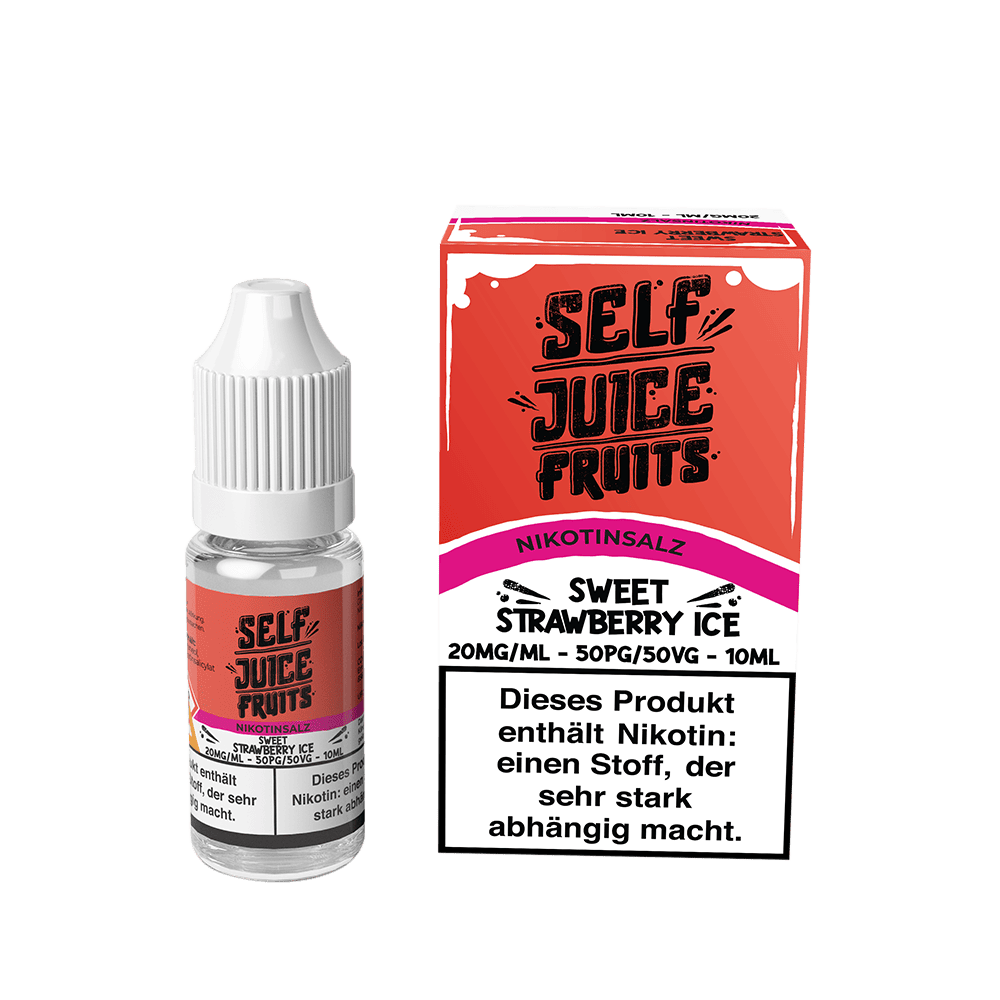 Liquid Sweet Strawberry Ice - Self Juice Nikotinsalz 20mg