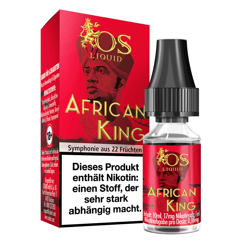 OS Liquid Nikotinsalz - African King - Liquid 17mg