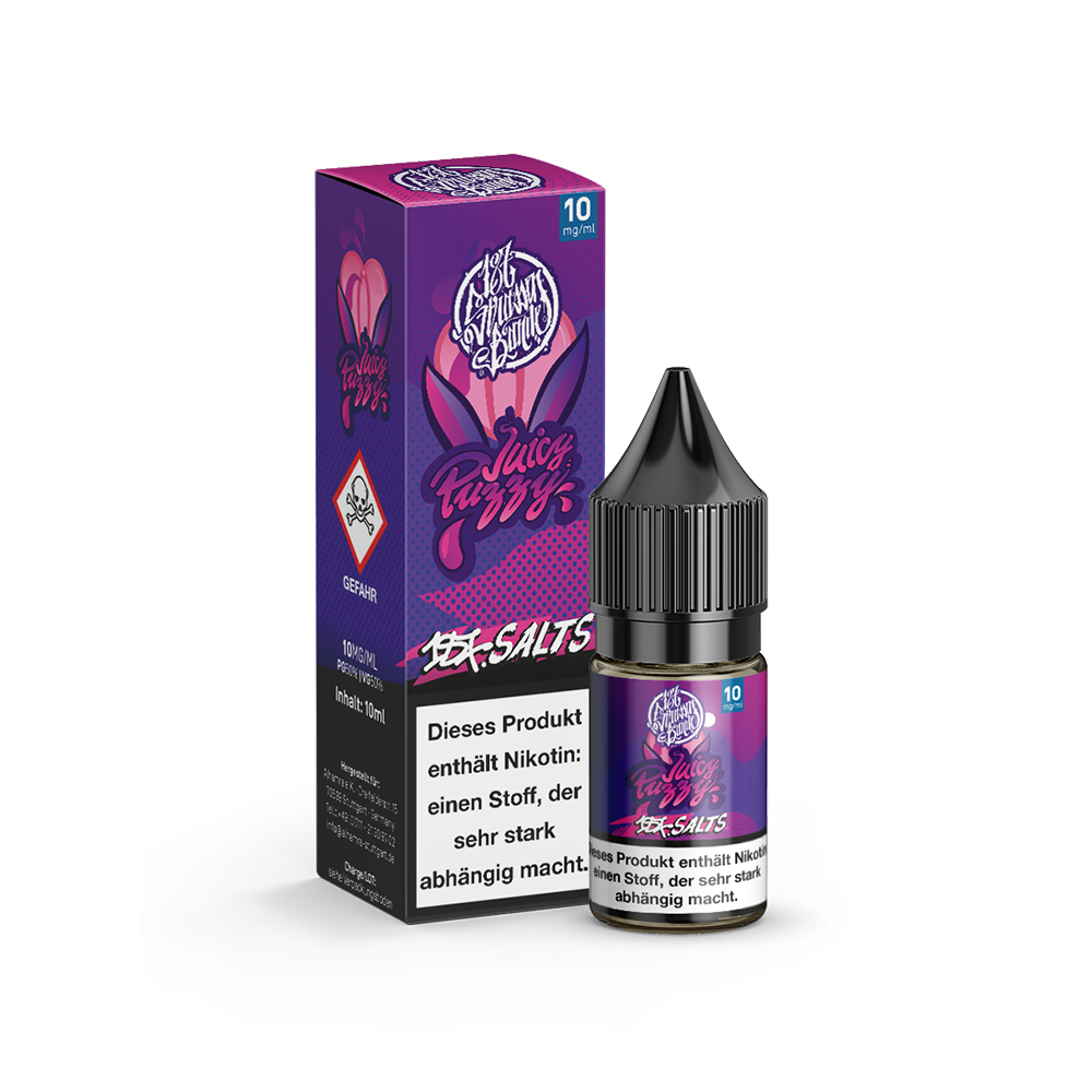 187 Strassenbande Nikotinsalz - Juicy Puzzy - 10ml Liquid 10mg  C
