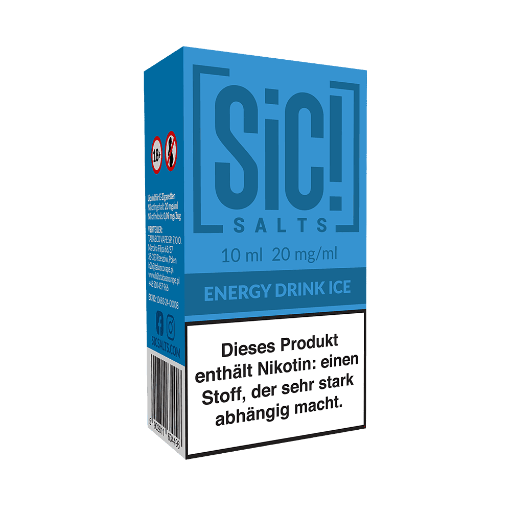 Liquid Energy Drink Ice - SIC Nikotinsalz 20mg